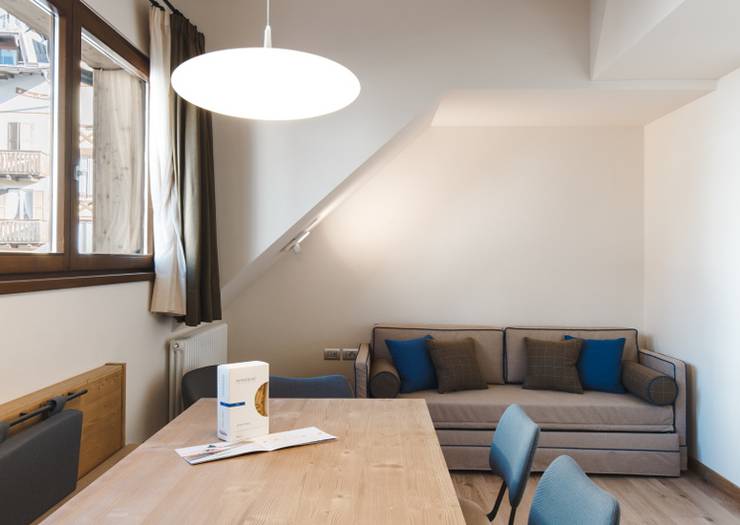 Superior three room apartment dedicated to dino buzzati Residence Hotel Langes San Martino di Castrozza