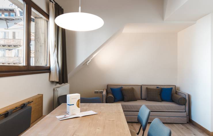 Superior three room apartment dedicated to dino buzzati Residence Hotel Langes San Martino di Castrozza