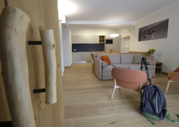 Superior three room apartment dedicated to michele bettega Residence Hotel Langes San Martino di Castrozza