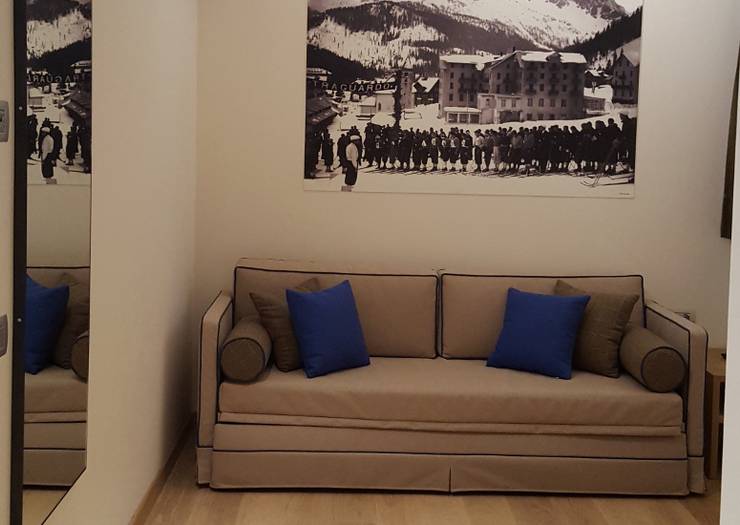 Superior-apartment mit zwei zimmern gewidmet an hermann buhl Residence Hotel Langes San Martino di Castrozza