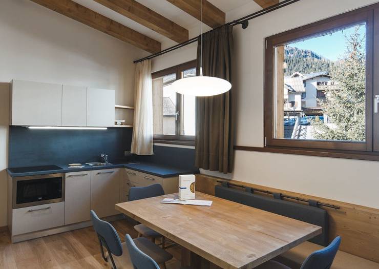Podwyższonej klasy apartament z trzema pokojami im. dino buzzati Residence Hotel Langes San Martino di Castrozza