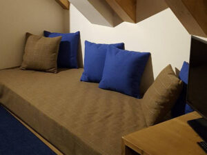 Letto singolo Bilocale Herman Buhl Hotel Langes