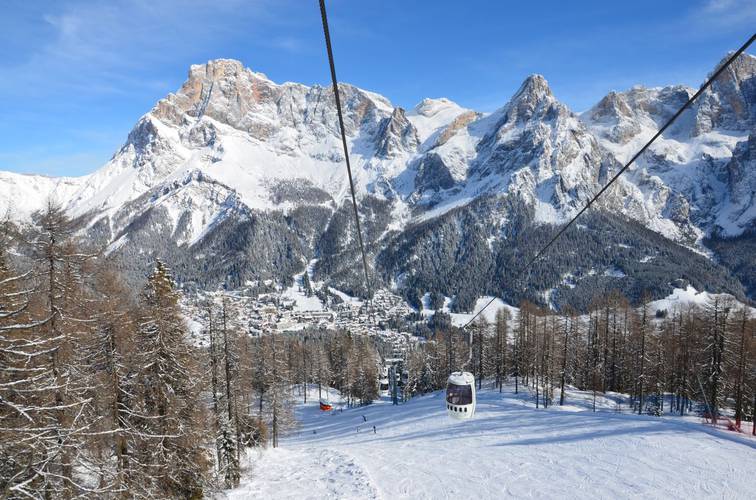 Vacanze invernali sciando San Martino di Castrozza